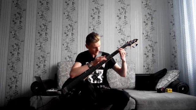 Andy Drew - bass tapping by Leonid Maksimov (cover) смотреть онлайн