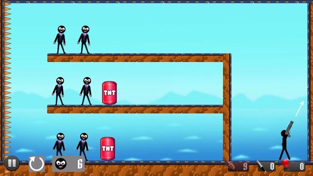 STICKMAN DESTRUCTION - Walkthrough Gameplay Part 3 (Stickman Destruction Warrior Games) смотреть онлайн