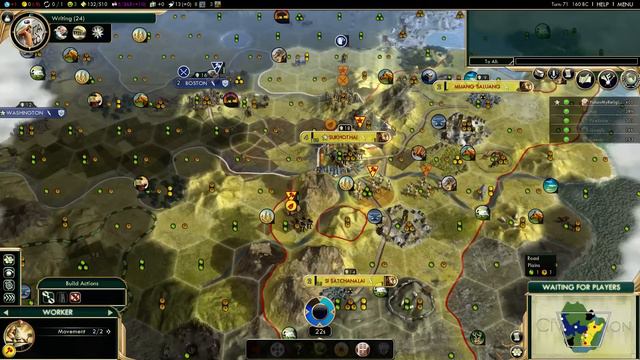 FFA6-турнир по Civ 5. 6-й тур. смотреть онлайн
