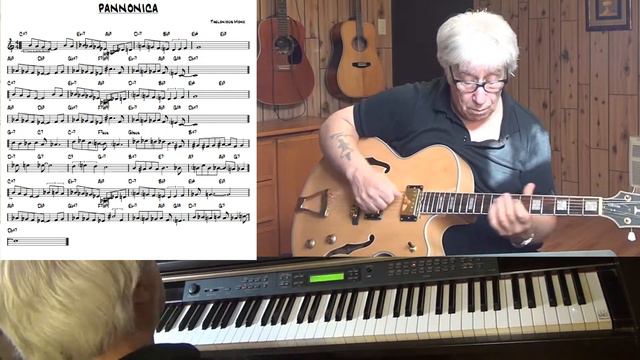 Pannonica - Jazz guitar & piano cover ( Thelonious Monk ) Yvan Jacques смотреть онлайн