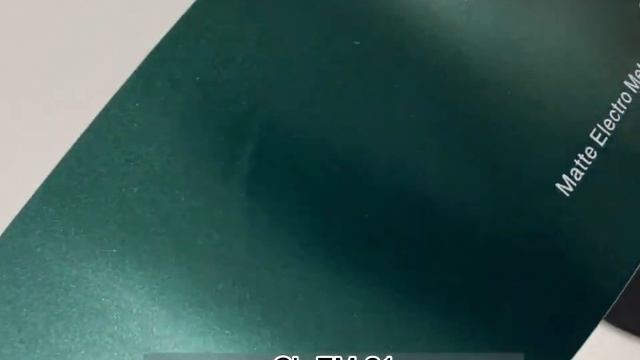 CARLIKE CL-EM-21 MATTE ELECTRO METALLIC EMERALD GREEN VINYL смотреть онлайн