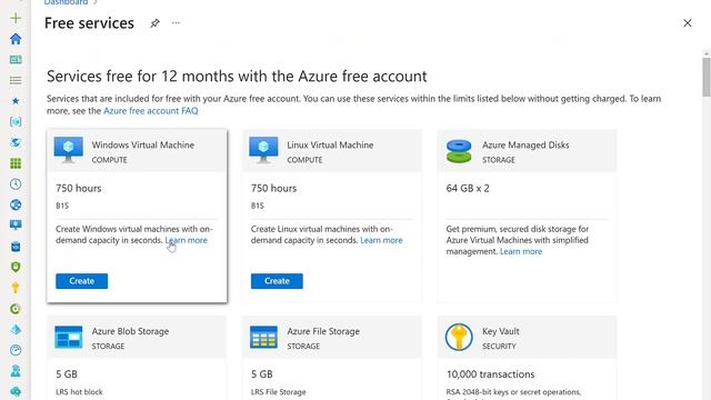Azure Free Trial Account After 30 Days are Over смотреть онлайн
