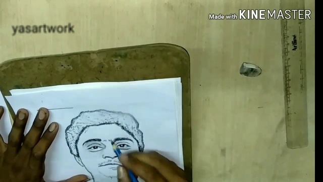 How to draw portrait for beginners | jump cuts haribaskar drawing tamil | YASHONMANUVEL | YM смотреть онлайн