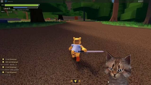 ПЕРВЫЕ СРАЖЕНИЯ в Sword Burst 2. Роблокс. смотреть онлайн