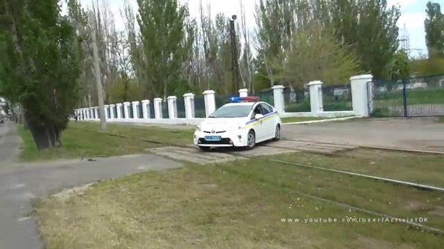 ГАИ Одесса. Приус vs Трамвай смотреть онлайн