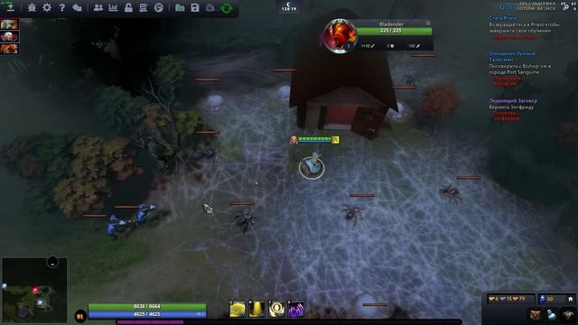 Dota 2 - Reincarnation RPG. Devout - Priest. Расположение святынь Паегона и Даемона. смотреть онлайн