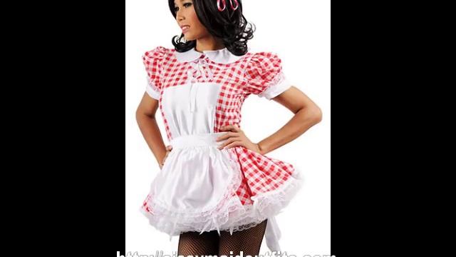 Satin Sissy Dresses From Sissy Maid Outfits!