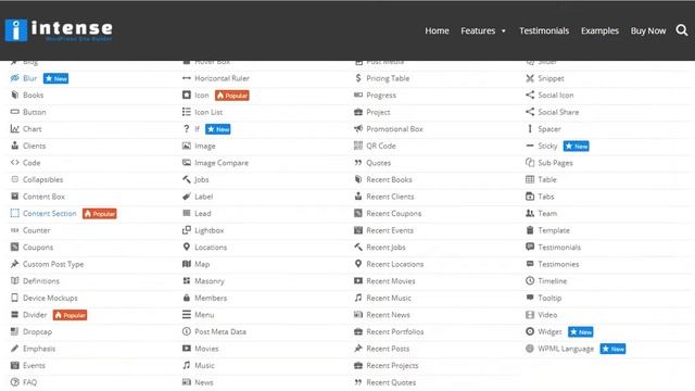 Wordpress плагин Intense - Shortcodes and Site Builder 2.9.3 скачать бесплатно смотреть онлайн