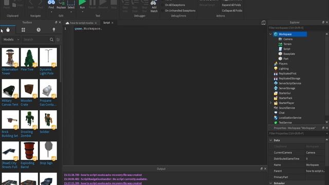 How To Script On Roblox For Beginners - Using Instance.New - Episode 3 смотреть онлайн