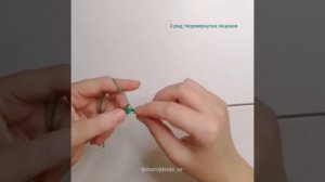 Перевернутая лицевая петля (спицы)