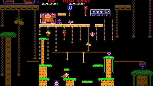 Donkey Kong Junior (1982 Nintendo) (Arcade) смотреть онлайн