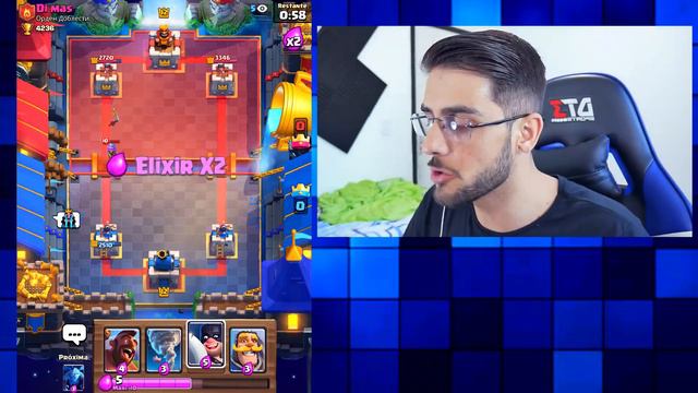 PASSEI MAL DESAFIO ROLETA DO RAGE NO CLASH ROYALE смотреть онлайн