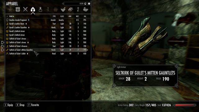 Skyrim - Witcher 2 Seltkirk of Gulet's Armor смотреть онлайн