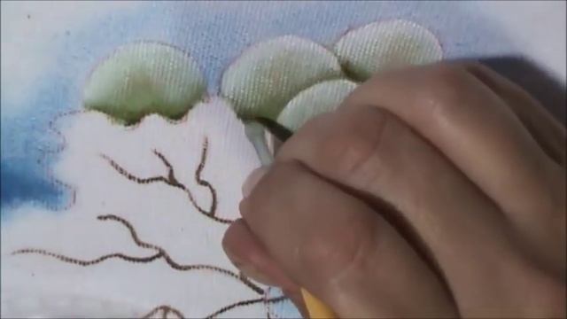 Como pintar um galho de uvas com folhas. Projeto gratuito "A parreira". Aula 1 смотреть онлайн