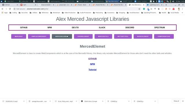 World of Web Components - (Lit-Element, Lightening Elements, MercedUI, ChainElement, BasicElement) смотреть онлайн