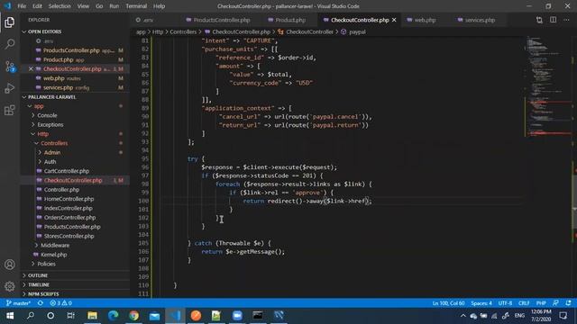 Online Session #2: PayPal Integration with Laravel смотреть онлайн