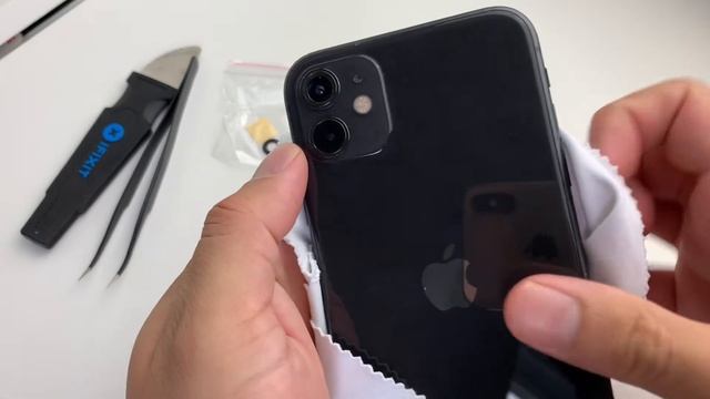 How to Replace Camera Lens iPhone 11 смотреть онлайн