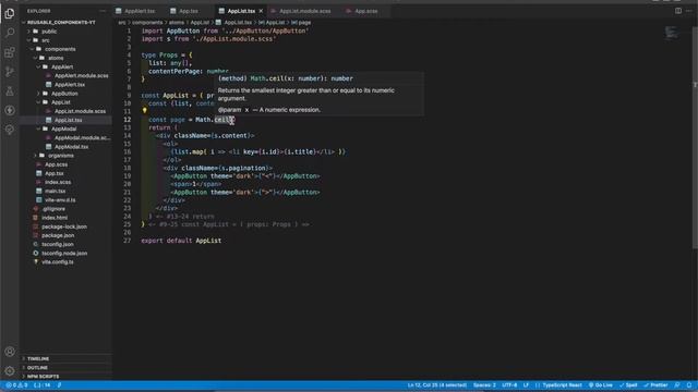 Reusable pagination component with React JS смотреть онлайн