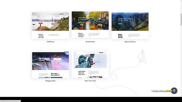 Tourimo - Tour Booking WordPress Theme trip booking Build Website смотреть онлайн