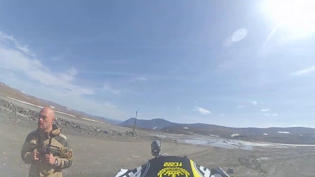 Эндуро на Kawasaki KLX250 Полярный Урал 2019