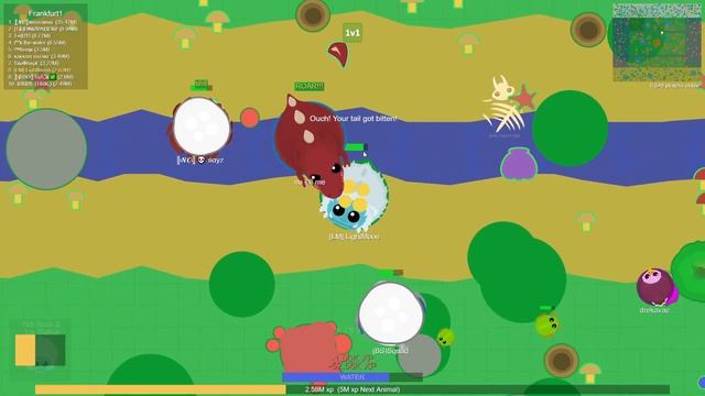 Mope.io- Aqua Yeti Kills Giant Scorpion And Bigfoot Kills Black Dragon-Mope.io Kills