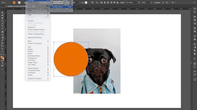 Как поместить изображение в фигуру/круг/квадрат в иллюстраторе с помощью маски? смотреть онлайн