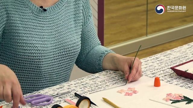 Корейское бумажное искусство. Урок 39 - Квиллинг: Гортензия смотреть онлайн