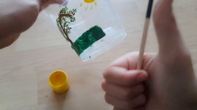 Вот что мы нарисовали✒на цветочном горшке??! #nature #природа #рисунок смотреть онлайн