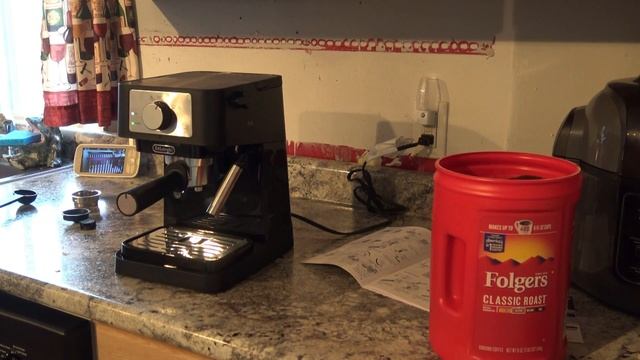 Delonghi Stilosa Espresso Machine ec260bk How To Use | Unboxing | Review смотреть онлайн