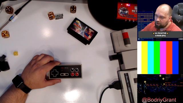 8bitdo N30 2.4g контроллер для NES/Famicom/Dendy смотреть онлайн
