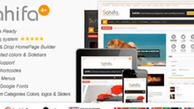 Magazines themes - Sahifa - Responsive WordPress News смотреть онлайн
