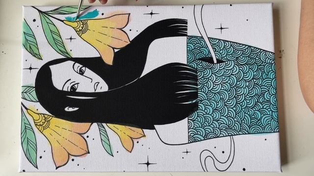 Обзор на корейский акрил ShinHan набор 36 цветов