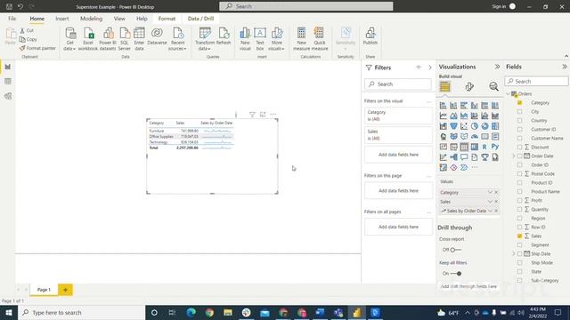 How to Create Sparklines in Power BI смотреть онлайн