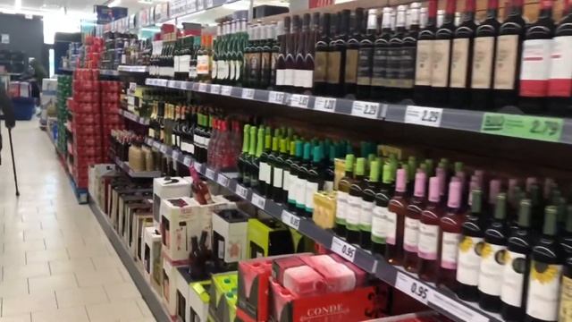 Обзор за 5 минут .LIDL в Alicante , поездка в бюджетный маркет смотреть онлайн