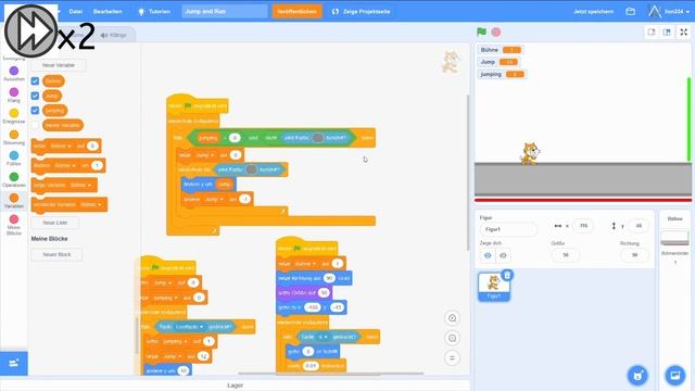 Wie man ein Jump and Run programmiert? (einfach) | JN Codes смотреть онлайн