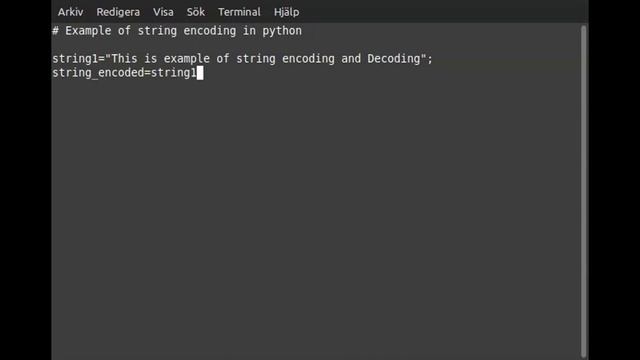 Encoding in python смотреть онлайн