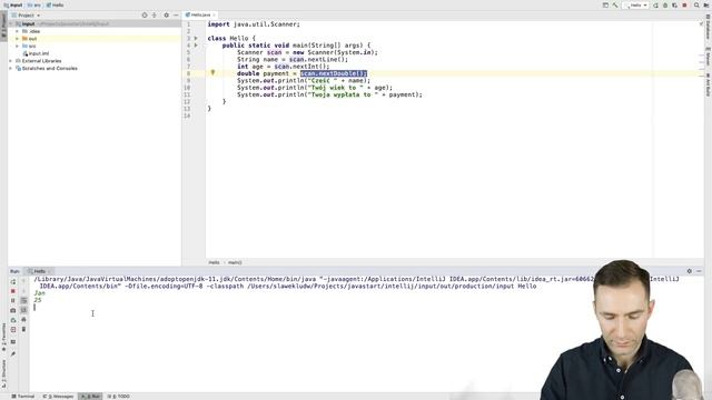 Klasa Scanner w Javie. Wczytywane danych z klawiatury | JavaStart смотреть онлайн