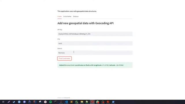 Redis Geospatial App with Geolocation API & Streamlit and Folium смотреть онлайн