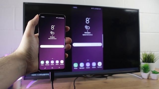 Galaxy S9 / S9 Plus: How To Connect Via HDMI To TV (Screen Mirroring Guide)