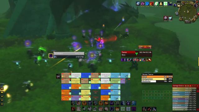 Taerar WORLD BOSS WoW Classic / Shadow Priest POV смотреть онлайн