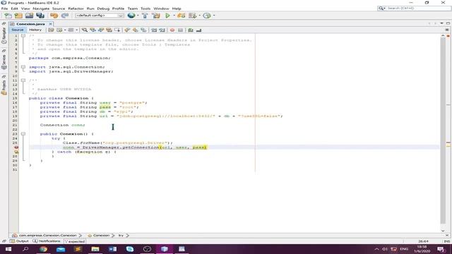 Java - Conexion a Base de Datos con PostgreSQL смотреть онлайн