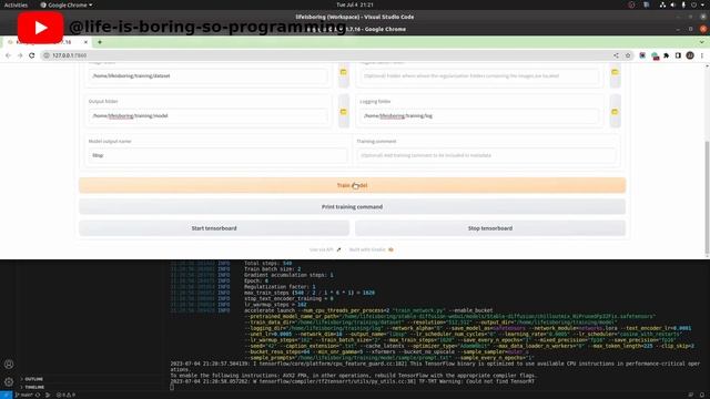 Stable Diffusion how to install kohya-ss GUI for LoRA training on Linux смотреть онлайн
