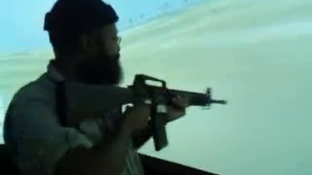 The Real Call of Duty. Hummer w/ 50 Cal 360 degree simulator. смотреть онлайн
