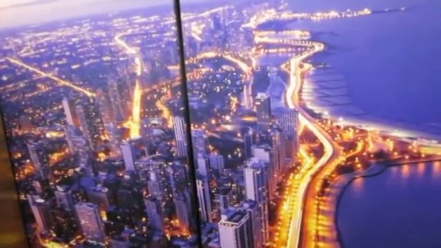 John Hancock Center Chicago - Observatory elevators смотреть онлайн