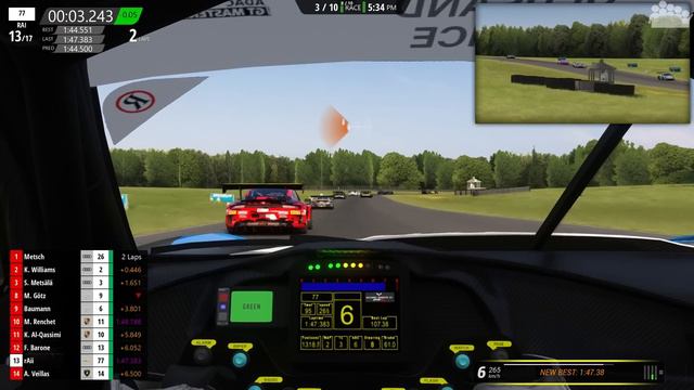 ASSETTO CORSA - Fette Vette 💪 - Callaway Corvette C7 GT3-R @ Virginia International Raceway