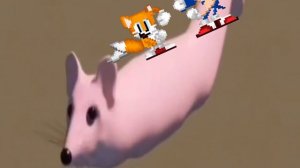 Соник и Тейлз флексят в разных мемах