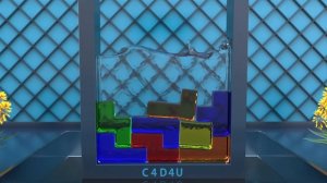 Softbody Tetris V21 ? (with liquid) ❤️ C4D4U