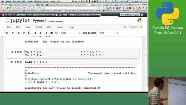Python tips / Module of the month - Singapore Python User Group смотреть онлайн