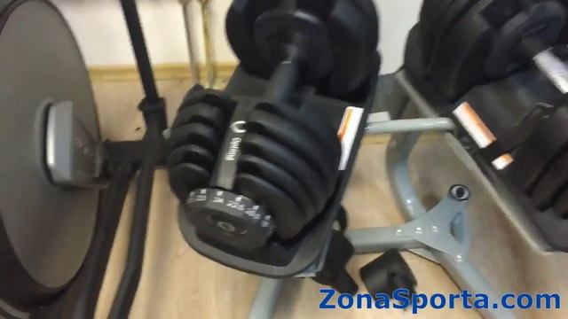 Регулируемая гантель Optima Fitness 40 кг. Любительский обзор смотреть онлайн