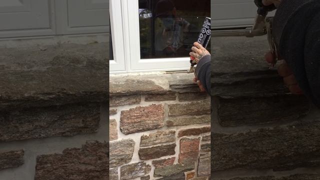 Spray foaming to seal around a vinyl window смотреть онлайн